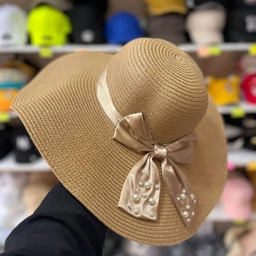 تصویر 4 از کلاه حصیری ساحلی شیک + مناسب طبیعت‌ گردی